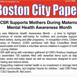 Maternal Mental Health